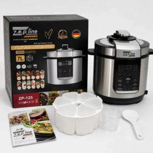 Мультиварка-скороварка Zepline ZP-125 7 л, 29 програм, 3000 Вт Мультипіч