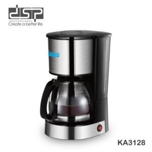 Кавоварка крапельна DSP KA3128, 800 Вт, 1,5 л, до 12 чашок, скляна колба, підтримання тепла ВТ